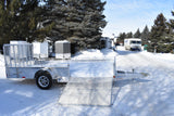 7' x 14' Enbeck Single Axle Aluminum Utility Trailer w/ Side Load Ramp & Aluminum Rims (2026)