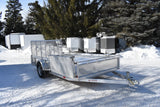 7' x 14' Enbeck Single Axle Aluminum Utility Trailer w/ Side Load Ramp & Aluminum Rims (2026)