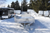 7' x 14' Enbeck Single Axle Aluminum Utility Trailer w/ Side Load Ramp & Aluminum Rims (2026)