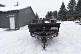 USED 7'X14' IRONBULL STEEL DUMP TRAILER