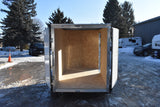 5' x 8' Rhino Single Axle Enclosed Cargo Trailer w/ Barn Door & Side Door