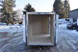 5' x 8' Rhino Single Axle Enclosed Cargo Trailer w/ Barn Door & Side Door