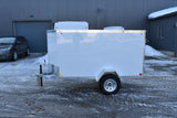 4' x 8' Rhino Galvanized Single Axle Enclosed Cargo Trailer W/Side door (2026)