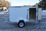4' x 8' Rhino Galvanized Single Axle Enclosed Cargo Trailer W/Side door (2026)