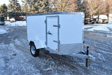 4' x 8' Rhino Galvanized Single Axle Enclosed Cargo Trailer W/Side door (2026)