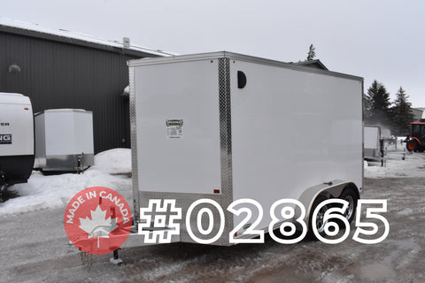 7' x 12' Enbeck Tandem Axle Aluminum Enclosed Cargo Trailer (2026)