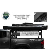 OVS HD Nomadic 270 Degree Awning - Dark Gray Awning with Black Cover (Driver Side)