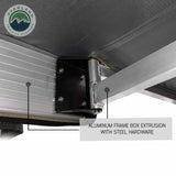 OVS HD Nomadic 270 Degree Awning - Dark Gray Awning With Black Cover (Passenger Side)