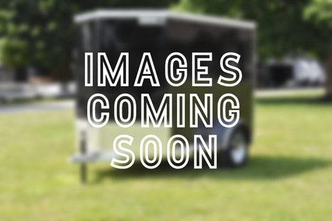 5' x 8' Rhino Galvanized Single Axle Enclosed Trailer w/Barn Doors (2026)