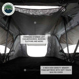 OVS N2S Nomadic 2 Standard Roof Top Tent Gray Body Green Rainfly