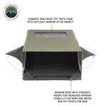 OVS N2S Nomadic 2 Standard Roof Top Tent Gray Body Green Rainfly