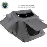 OVS N2S Nomadic 2 Standard Roof Top Tent Gray Body Green Rainfly