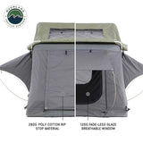 OVS N2S Nomadic 2 Standard Roof Top Tent Gray Body Green Rainfly