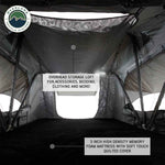 OVS N3S Nomadic 3 Standard Roof Top Tent Gray Body Green Rainfly