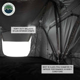 OVS N3S Nomadic 3 Standard Roof Top Tent Gray Body Green Rainfly