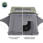 OVS N3S Nomadic 3 Standard Roof Top Tent Gray Body Green Rainfly