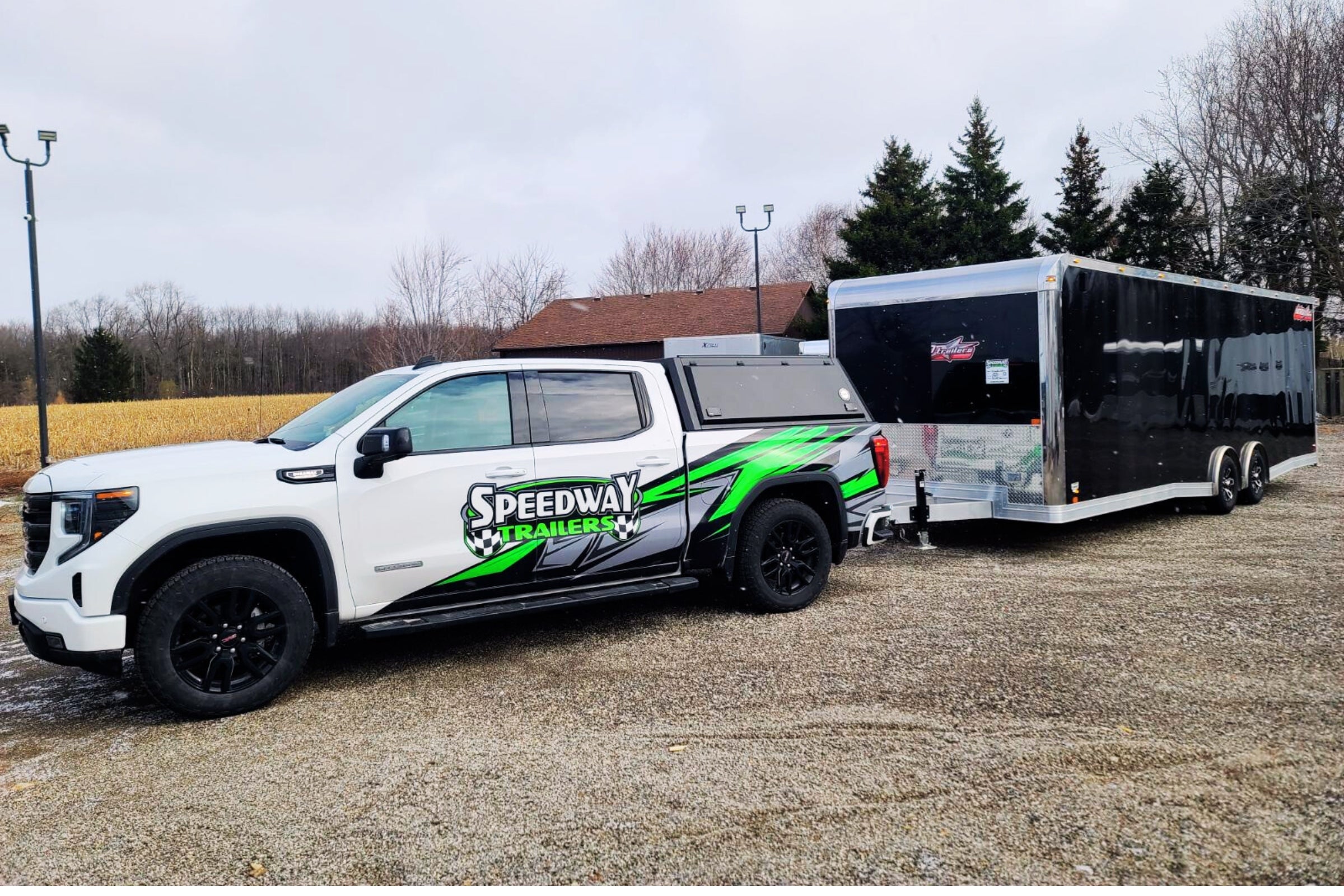 8.5' x 28' Nitro Tandem Axle Aluminum Enclosed Car Hauler (2026)