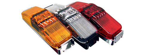 TecNiq S19 PC Rated 1" x 4" Side Marker - Amber