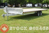 101" x 24' Enbeck Tandem Axle Aluminum 5 Ton Deck Over Trailer w/ Stake Pockets (2026)