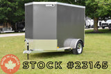 5' x 8' Rhino Galvanized Single Axle Enclosed Cargo Trailer (2026)