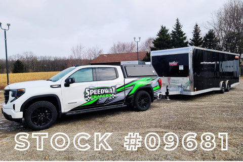 8.5' x 28' Nitro Tandem Axle Aluminum Enclosed Car Hauler (2026)