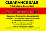 6' x 12' Alcom Xpress Tandem Axle Aluminum Enclosed Cargo Trailer (2024)