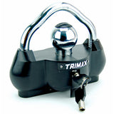 Trimax Universal Premium Unattended Coupler Lock - 1/2" Steel Shackle / Fits 1/7/8", 2" & 2 5/16" Couplers