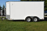 USED 7' x 14' Cross Alpha Tandem Axle Steel Enclosed Cargo Trailer (2022)