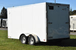 USED 7' x 14' Cross Alpha Tandem Axle Steel Enclosed Cargo Trailer (2022)