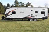 Work And Play 27LT Tandem Axle Toy Hauler Travel Trailer Speedway Trailers Guelph Cambridge Kitchener Ontario Canada