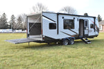 Work And Play 27LT Tandem Axle Toy Hauler Travel Trailer Speedway Trailers Guelph Cambridge Kitchener Ontario Canada