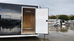 8.5' x 28' Enbeck Tandem Axle Aluminum Enclosed Car Hauler w/ 5200lb Axles & Beavertail (2026)