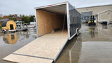 8.5' x 28' Enbeck Tandem Axle Aluminum Enclosed Car Hauler w/ 5200lb Axles & Beavertail (2026)