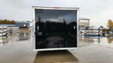 8.5' x 28' Enbeck Tandem Axle Aluminum Enclosed Car Hauler w/ 5200lb Axles & Beavertail (2026)