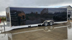 8.5' x 28' Enbeck Tandem Axle Aluminum Enclosed Car Hauler w/ 5200lb Axles & Beavertail (2026)