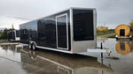 8.5' x 28' Enbeck Tandem Axle Aluminum Enclosed Car Hauler w/ 5200lb Axles & Beavertail (2026)