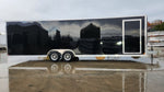 8.5' x 28' Enbeck Tandem Axle Aluminum Enclosed Car Hauler w/ 5200lb Axles & Beavertail (2026)