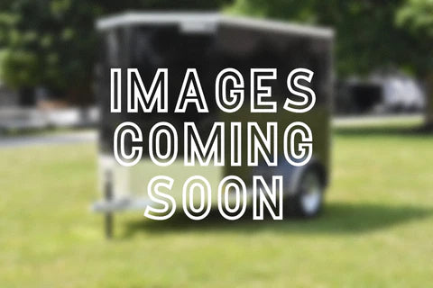 5' x 8' Rhino Galvanized Single Axle Enclosed Trailer w/ Barn Doors (2026)
