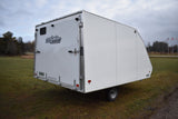 101" x 12' Alcom Express Single Axle Enclosed Snowmobile Trailer Speedway Trailers Guelph Cambridge Kitchener Ontario Canada