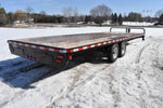 101" x 24' One-Sixteen Tandem Axle Steel Deck Over Trailer 5 Ton Speedway Trailers Guelph Cambridge Kitchener Ontario Canada