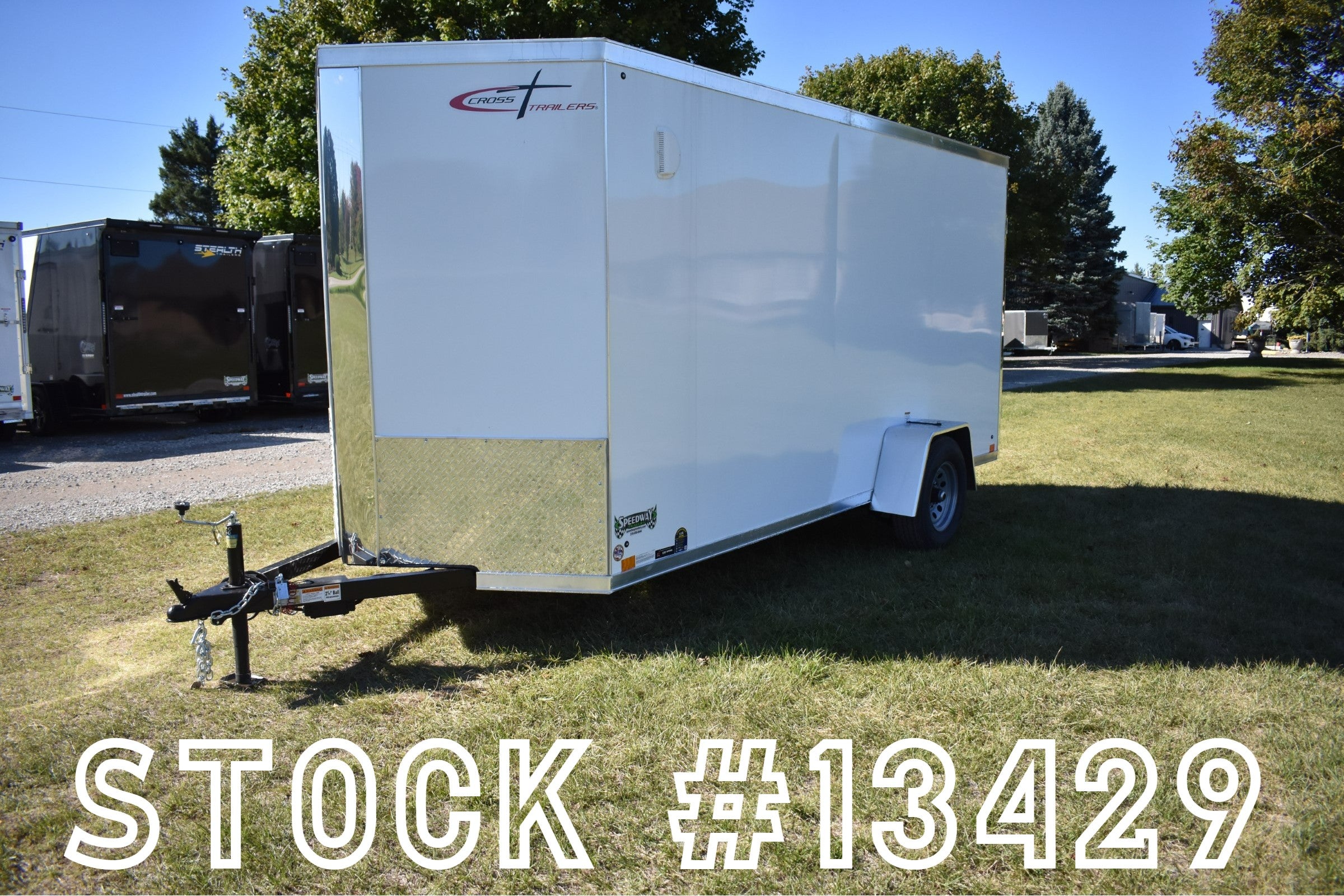 6' x 14' Cross Alpha Series Single Axle Enclosed Cargo Trailer Speedway Trailers Guelph Cambridge Kitchener Ontario Canada