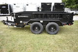 60" x 10' Ironbull Tandem Axle Hydraulic Dump Trailer w/ 3.5 Ton Capacity Black Speedway Trailers Guelph Cambridge Kitchener Ontario Canada